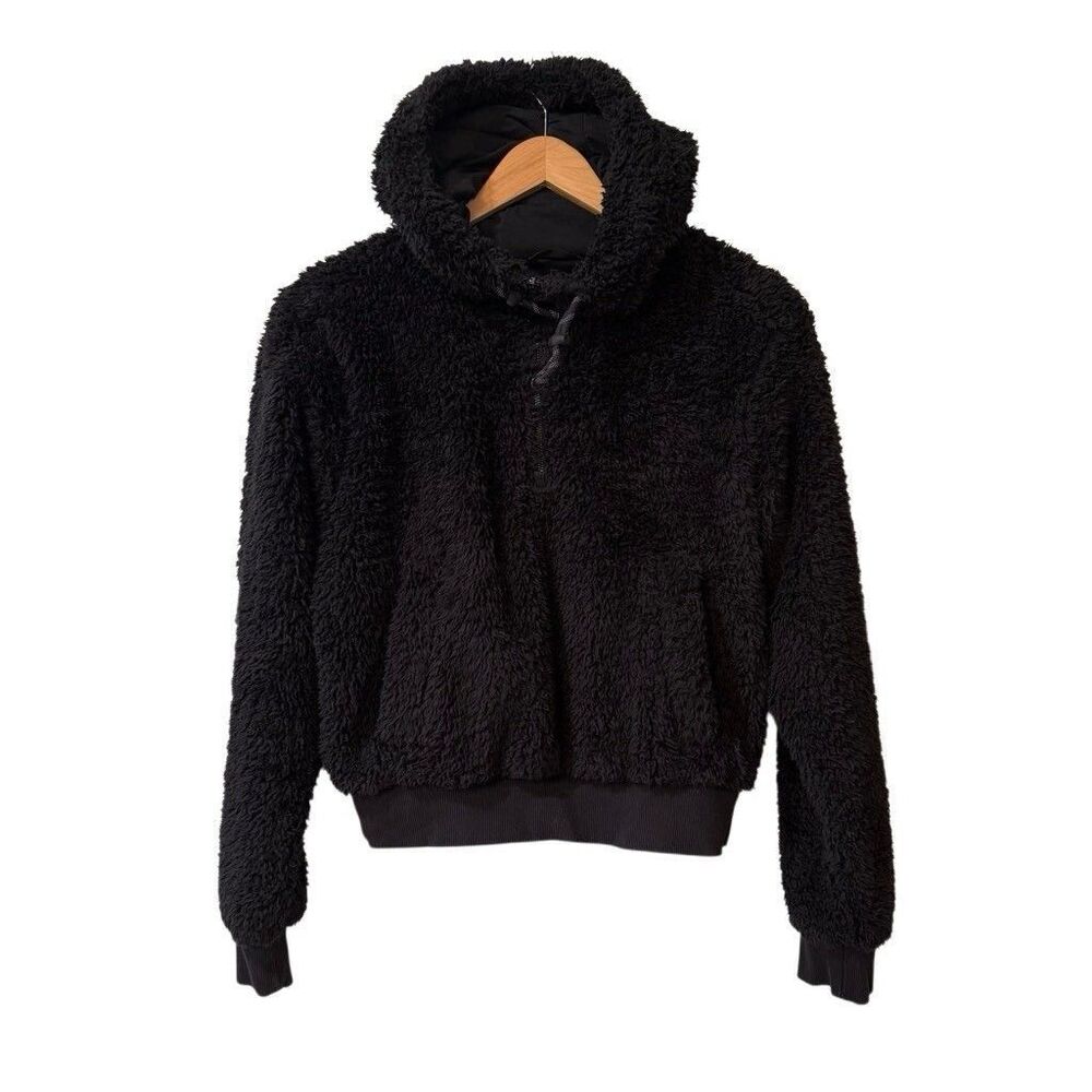 Lululemon Jacket Hoodie Sherpa Women’s Size 6 Oh So Sherpa Half Zip